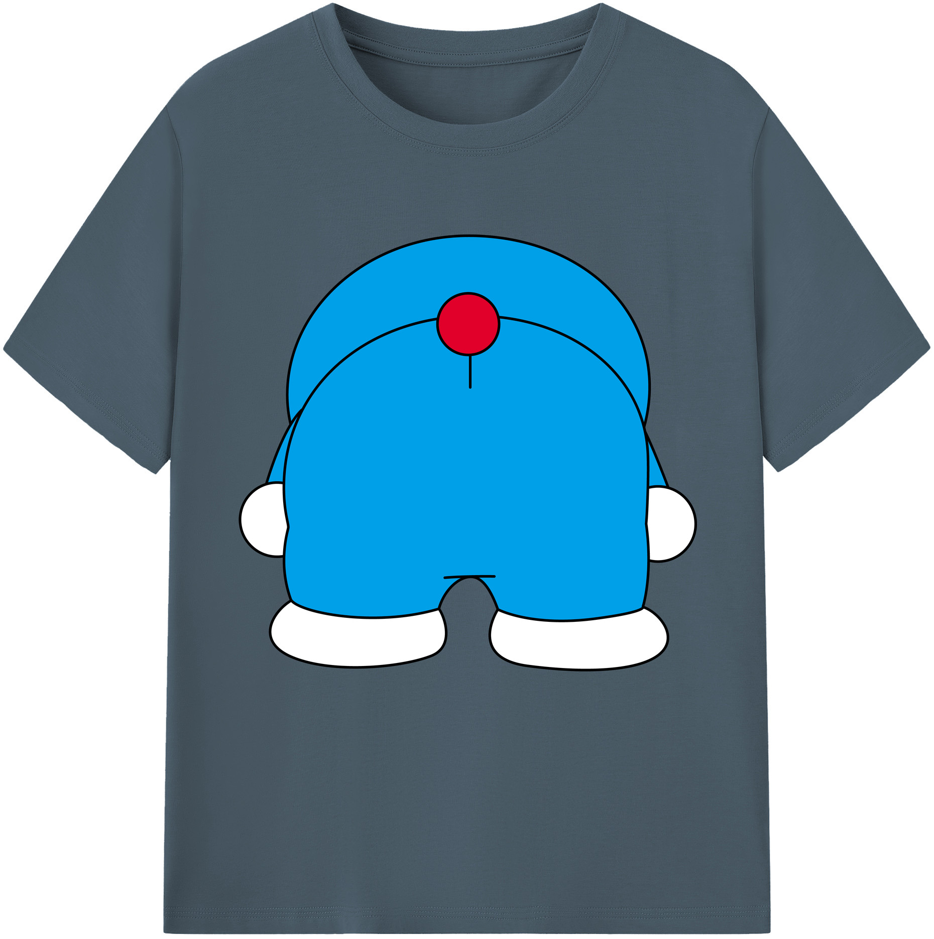 （画像用） ドラえもん Doraemon 綿100％半袖Tシャツ（フロントプリント）